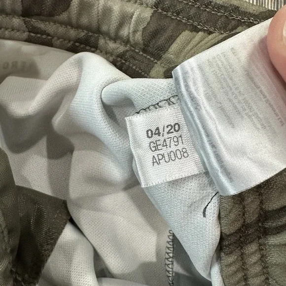 Adidas Pants Womens M Trio AOP Camo Soccer Regular Fit Tapered Zip Legs Training - Picture 11 of 16